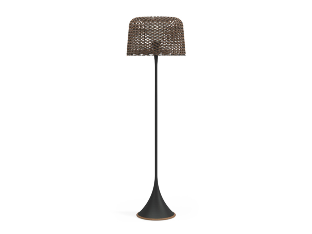 Ambient Mesh Outdoor Tall Lanter - Meteor