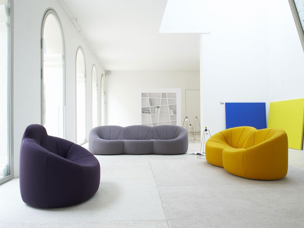 Ligne Roset Pumpkin Lounge Seating Collection by Pierre Paulin