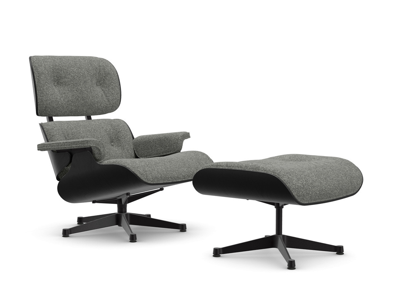 Eames Lounge Chair - Black Chestnut 