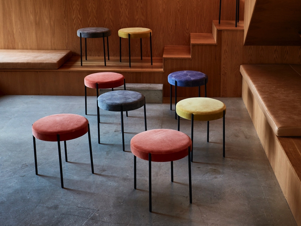 Verpan Series 430 Stool by Verner Panton