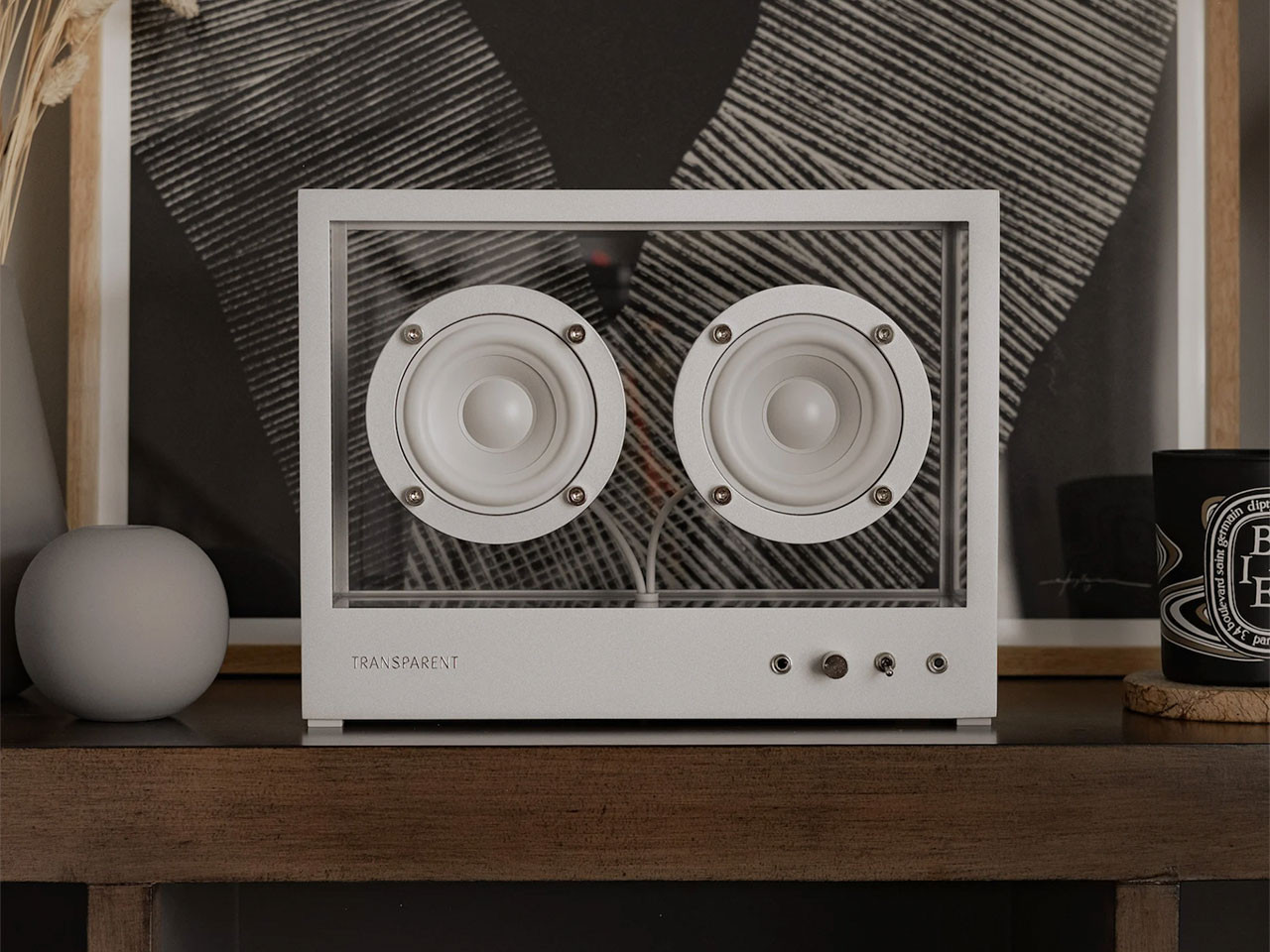 Small Transparent Speaker