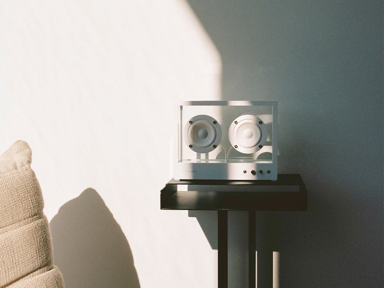 Small Transparent Speaker