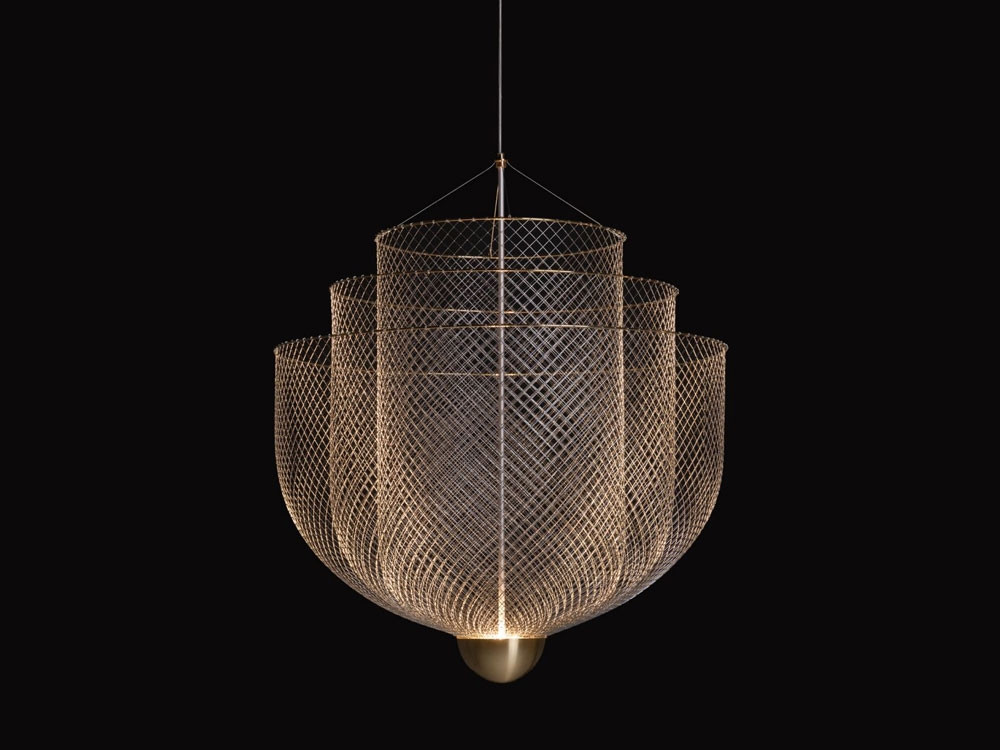 Moooi Meshmatics Chandelier by Rick Tegelaar 