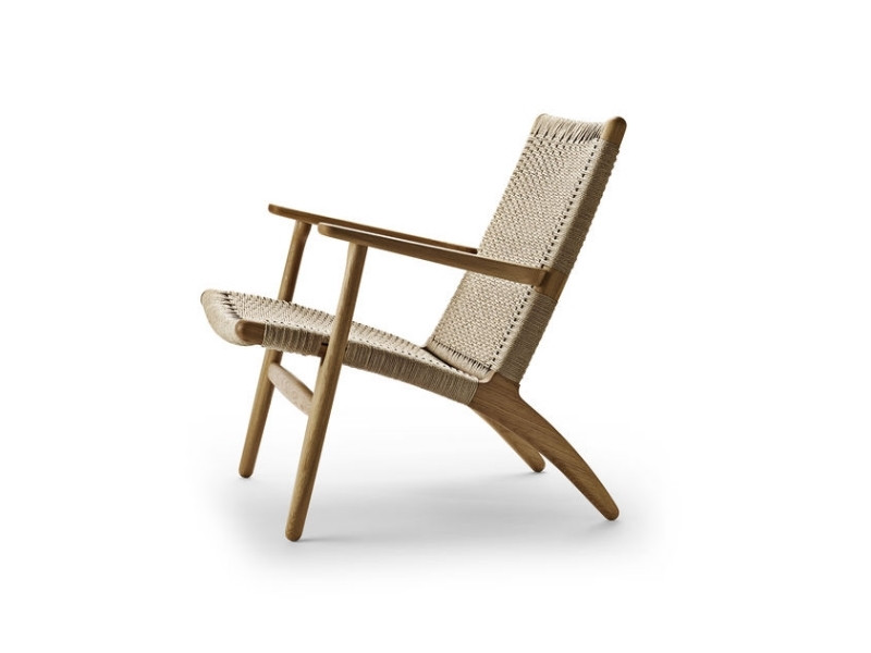 Carl Hansen & Son CH25 Lounge Chair by Hans J. Wegner