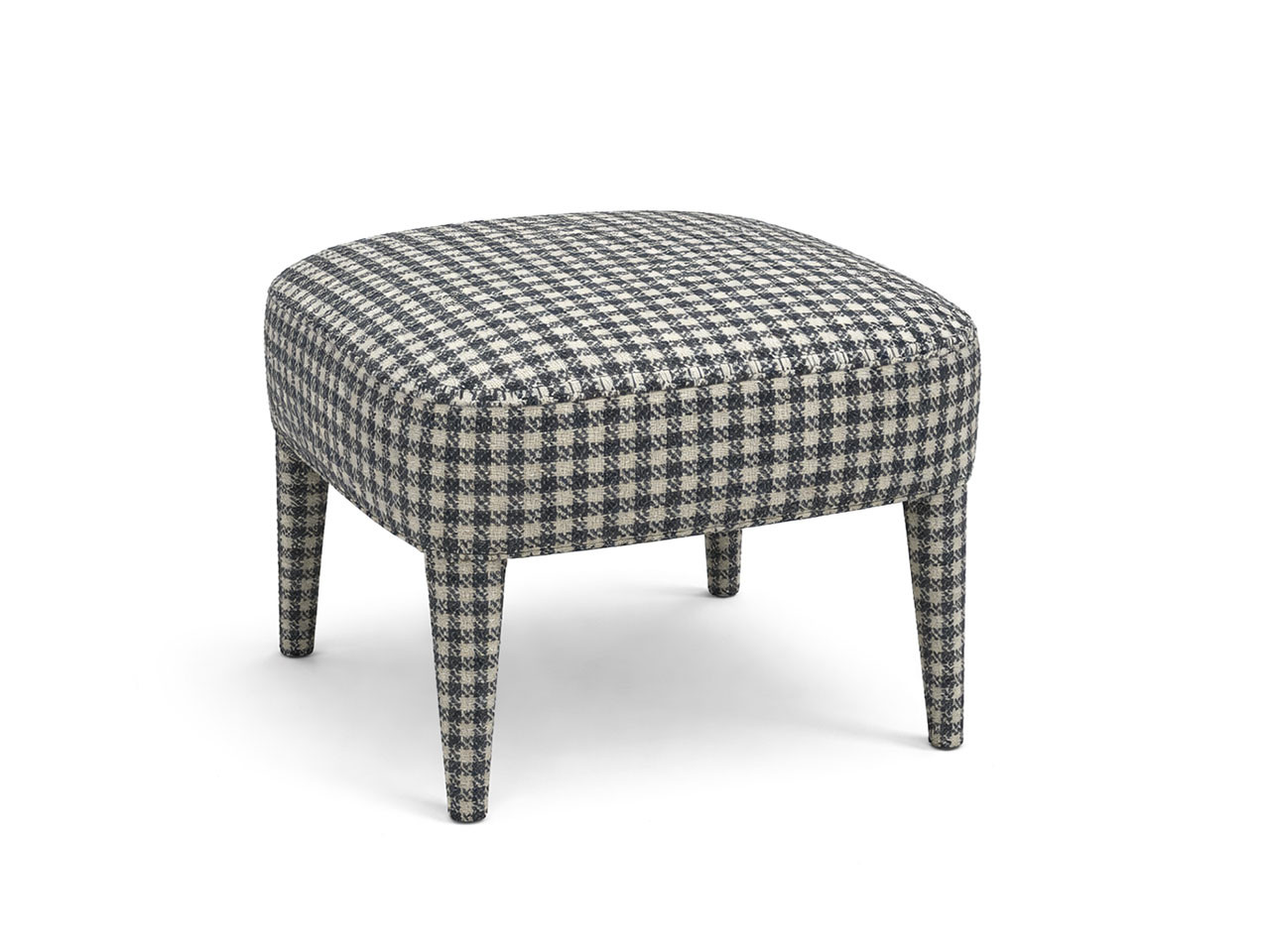 Maxalto Febo Ottoman - Liseo Check Fabric - Ex-Display - Chaplins