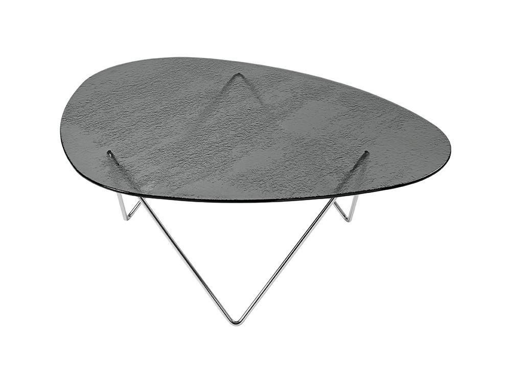 Pedrera Coffee Table - Tinted Glass