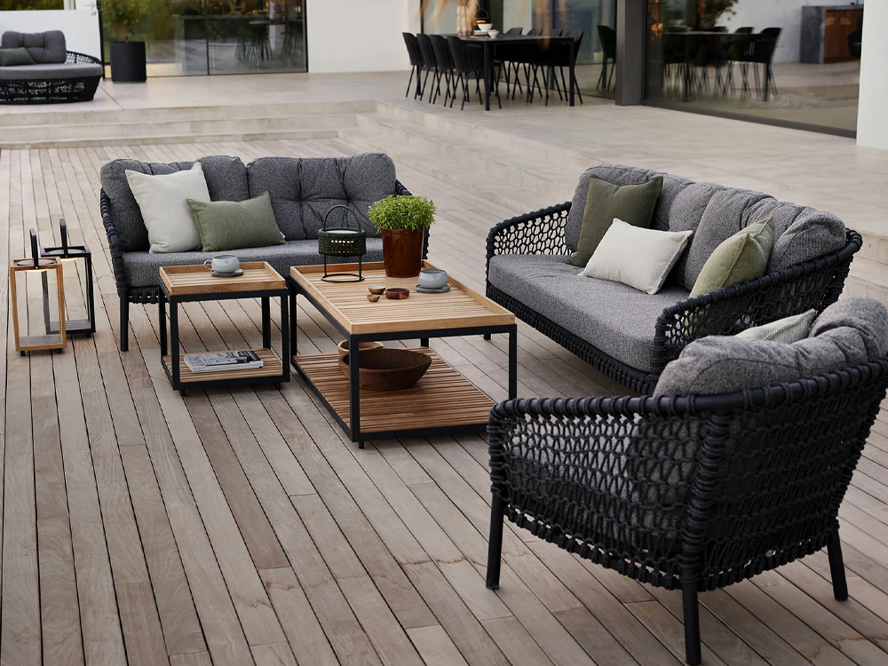 Ocean Large Lounge Chair - Campaign Edition