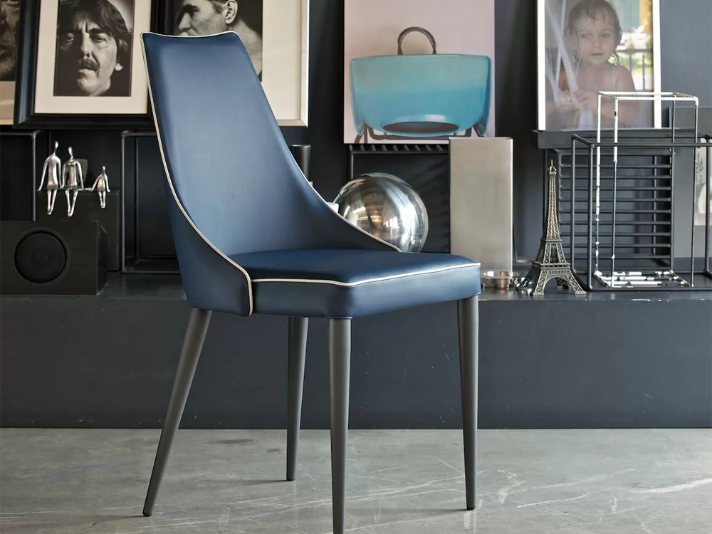 Clara Dining Chair - Metal Legs