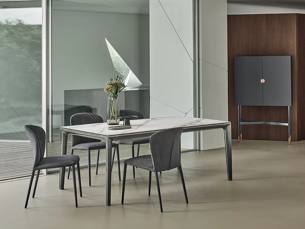 Grace Dining Chair - Metal Legs