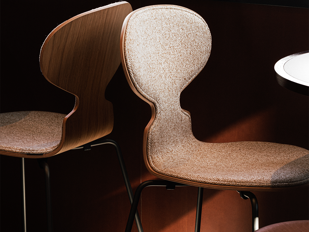 Ant Dining Chair - Front Upholstered