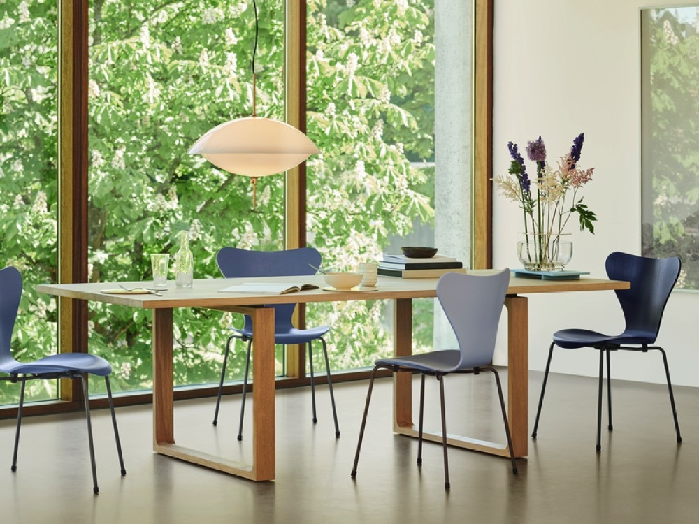 Fritz Hansen Essay Dining Table by Cecile Manz