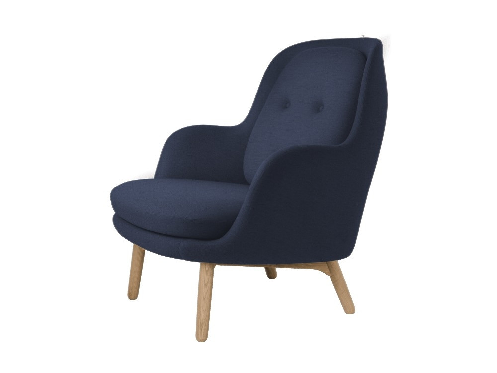 Fri Easy Lounge Chair - Oak Legs