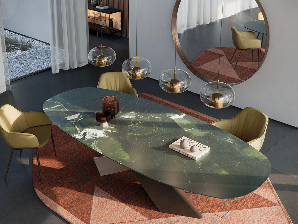 Tyron Marble Dining Table