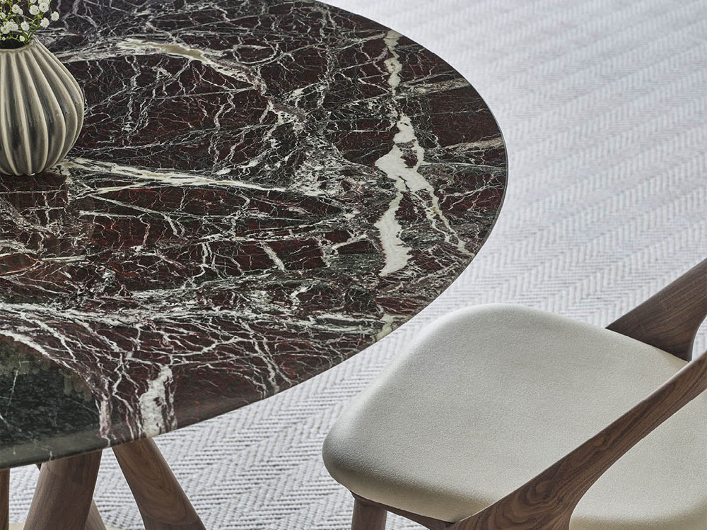 Infinity Marble Round Table