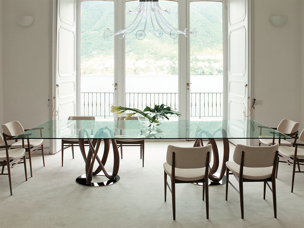 Infinity Rectangular Dining Table - Quickship