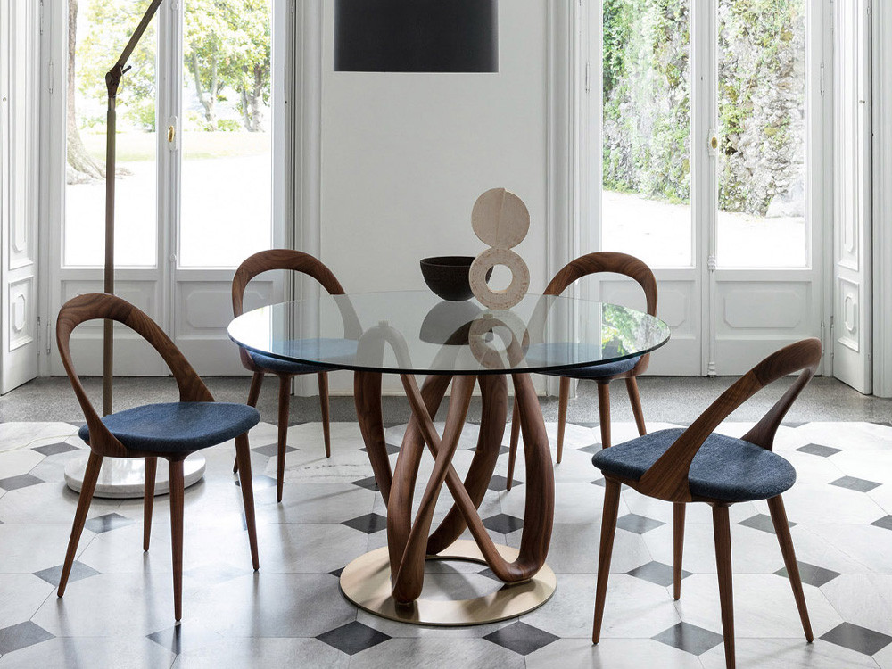 Infinity Round Dining Table - Quickship