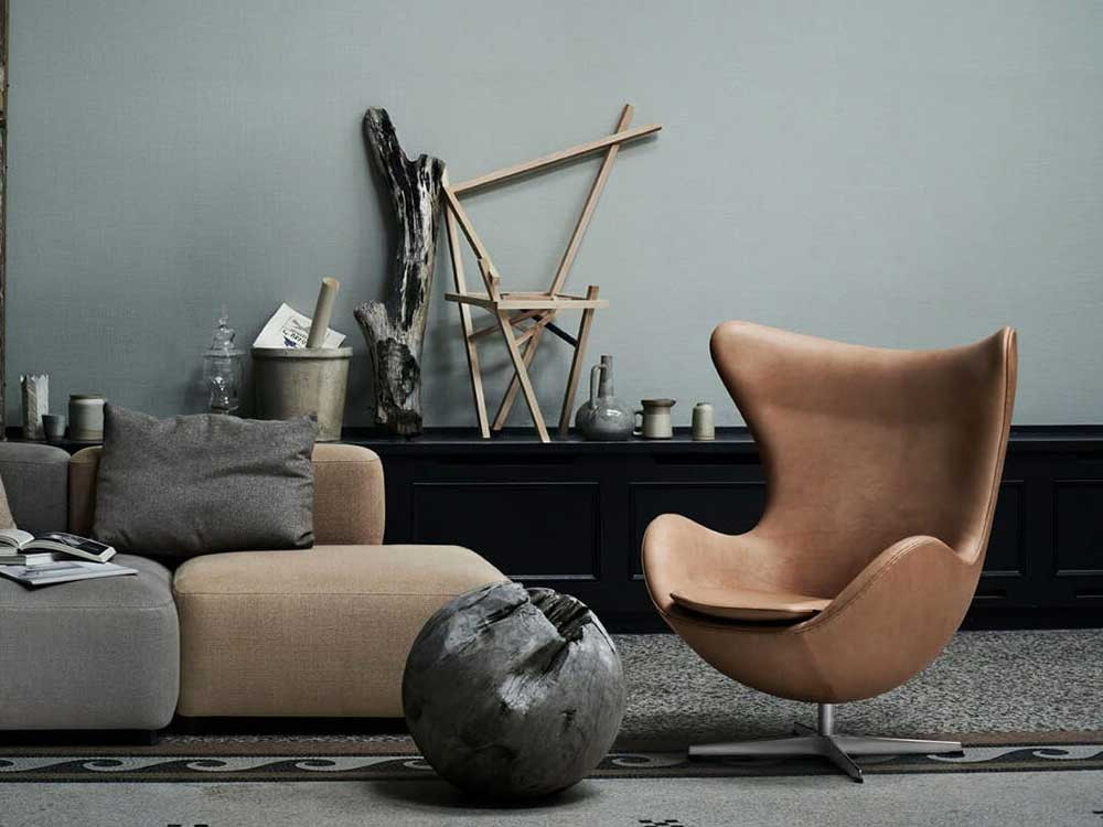 Fritz Hansen Egg Lounge Chair by Arne Jacobsen