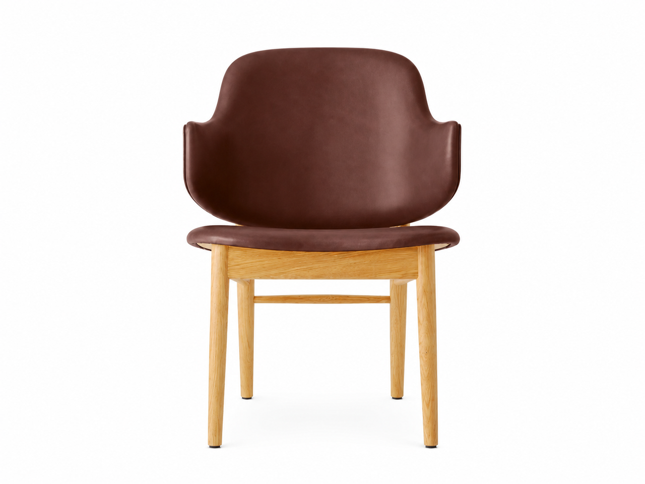 The Penguin Wooden Lounge Chair - Upholstered