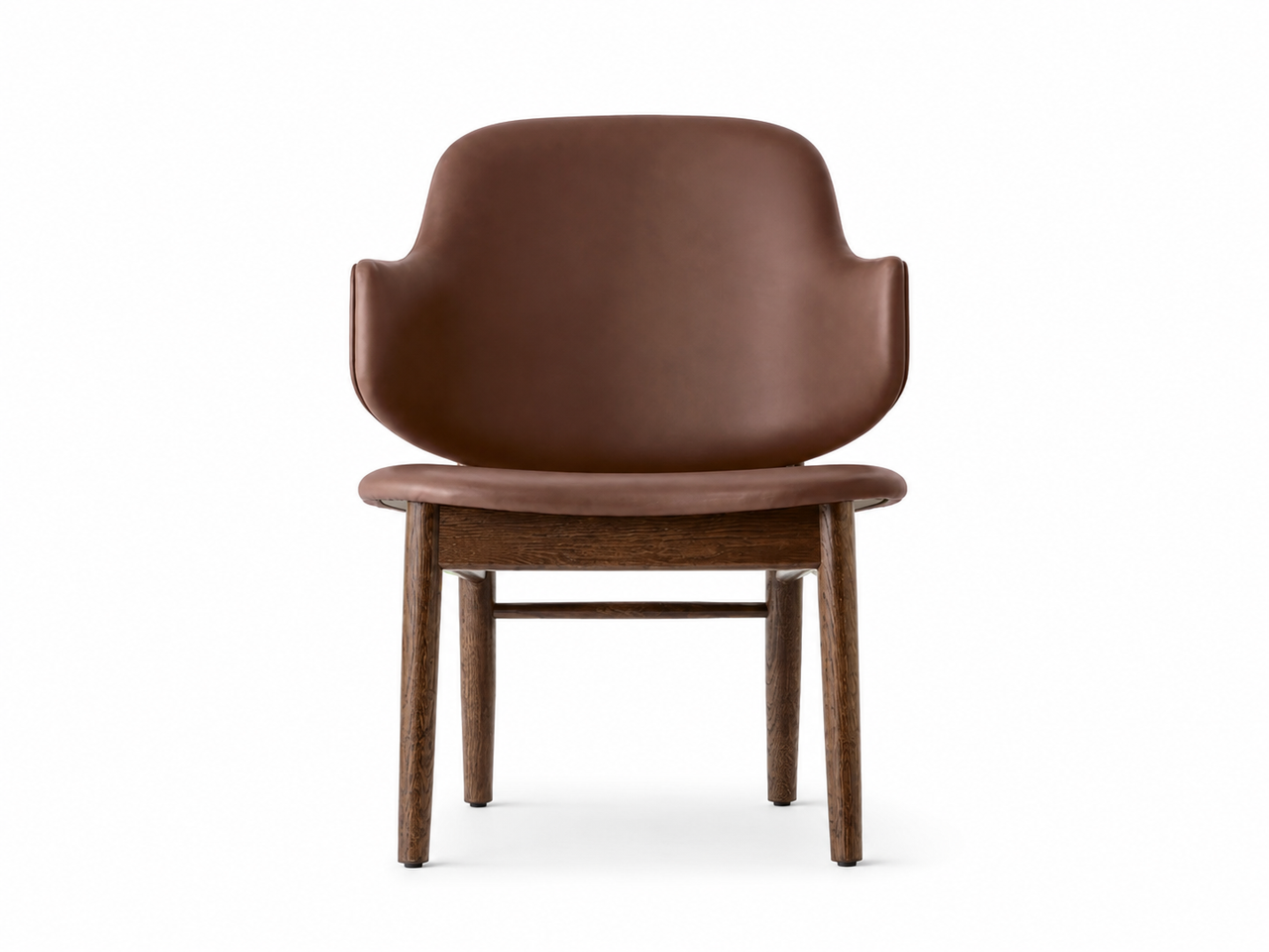 The Penguin Wooden Lounge Chair - Upholstered