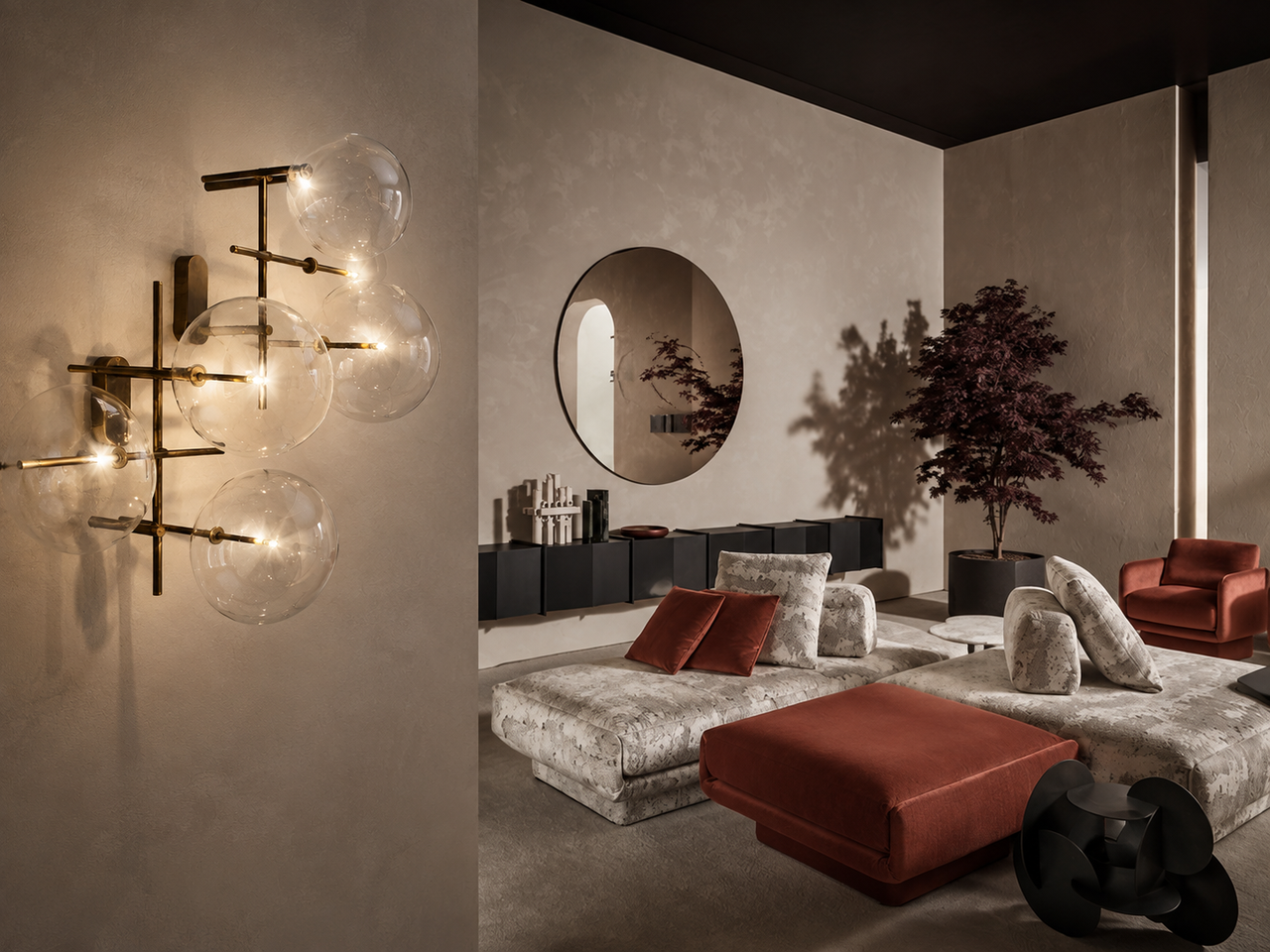 Bolle Wall Light