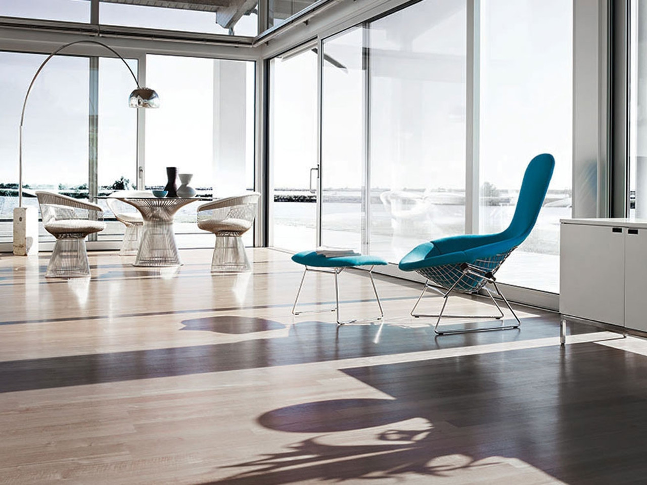 Knoll Bertoia High Back Lounge Chair by Harry Bertoia