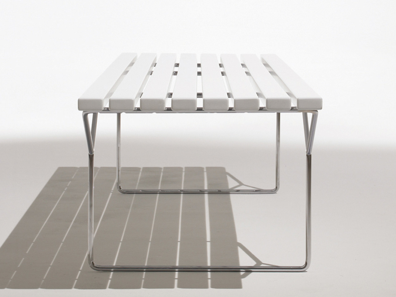 Knoll Bertoia Outdoor Bench by Harry Bertoia