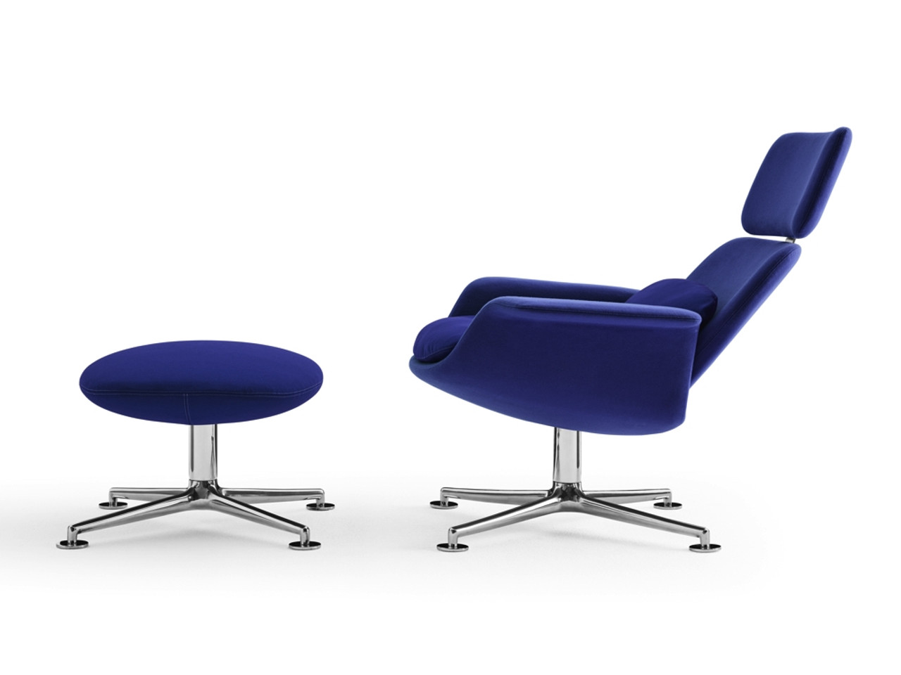 KN 02 Swivel Reclining Lounge Chair 