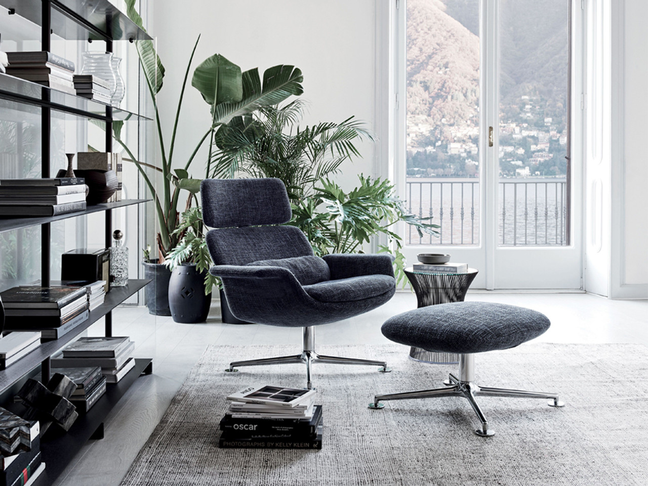 KN02 Swivel Reclining Lounge Chair