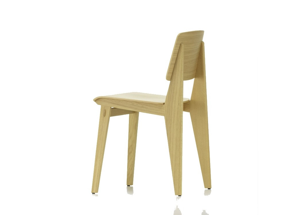 Vitra Chaise Tout Bois Chair by Jean Prouvé