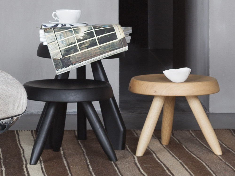 Cassina Tabouret Berger Stool by Charlotte Perriand - Chaplins