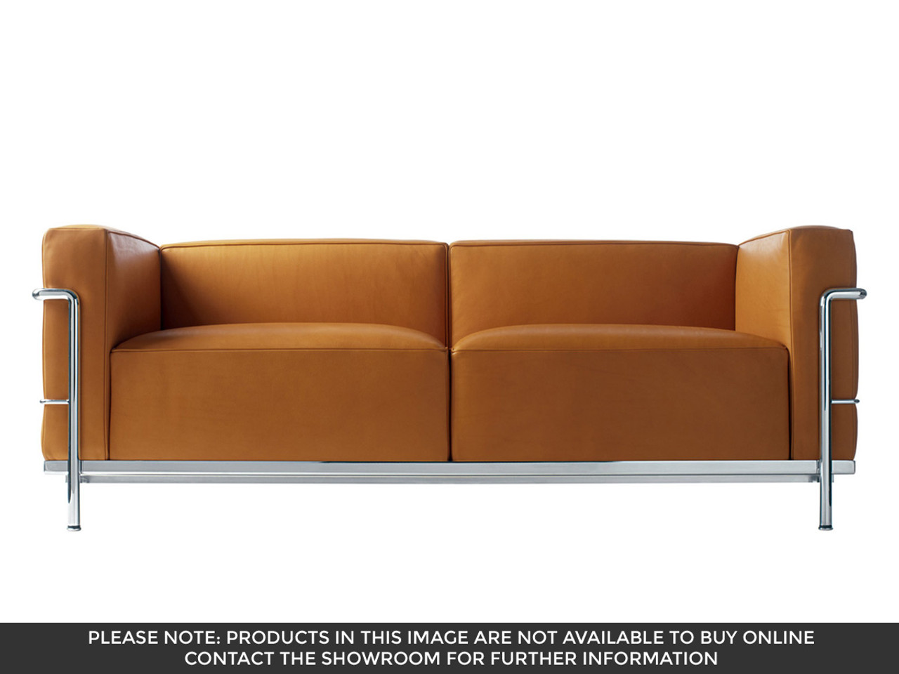 Cassina LC3 2-seater Sofa by Le Corbusier, Pierre Jeanneret, Charlotte Perriand