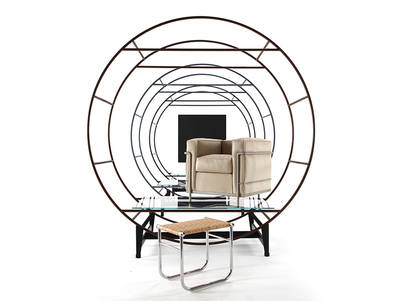 Cassina LC2 Armchair by Le Corbusier, Pierre Jeanneret, Charlotte Perriand