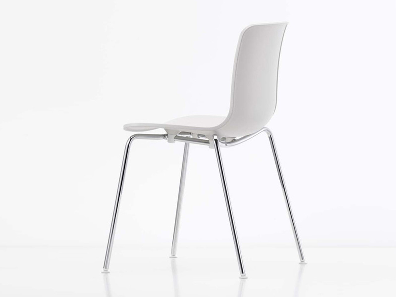 Vitra HAL Chrome Tube Dining Chair by Jasper Morrison
