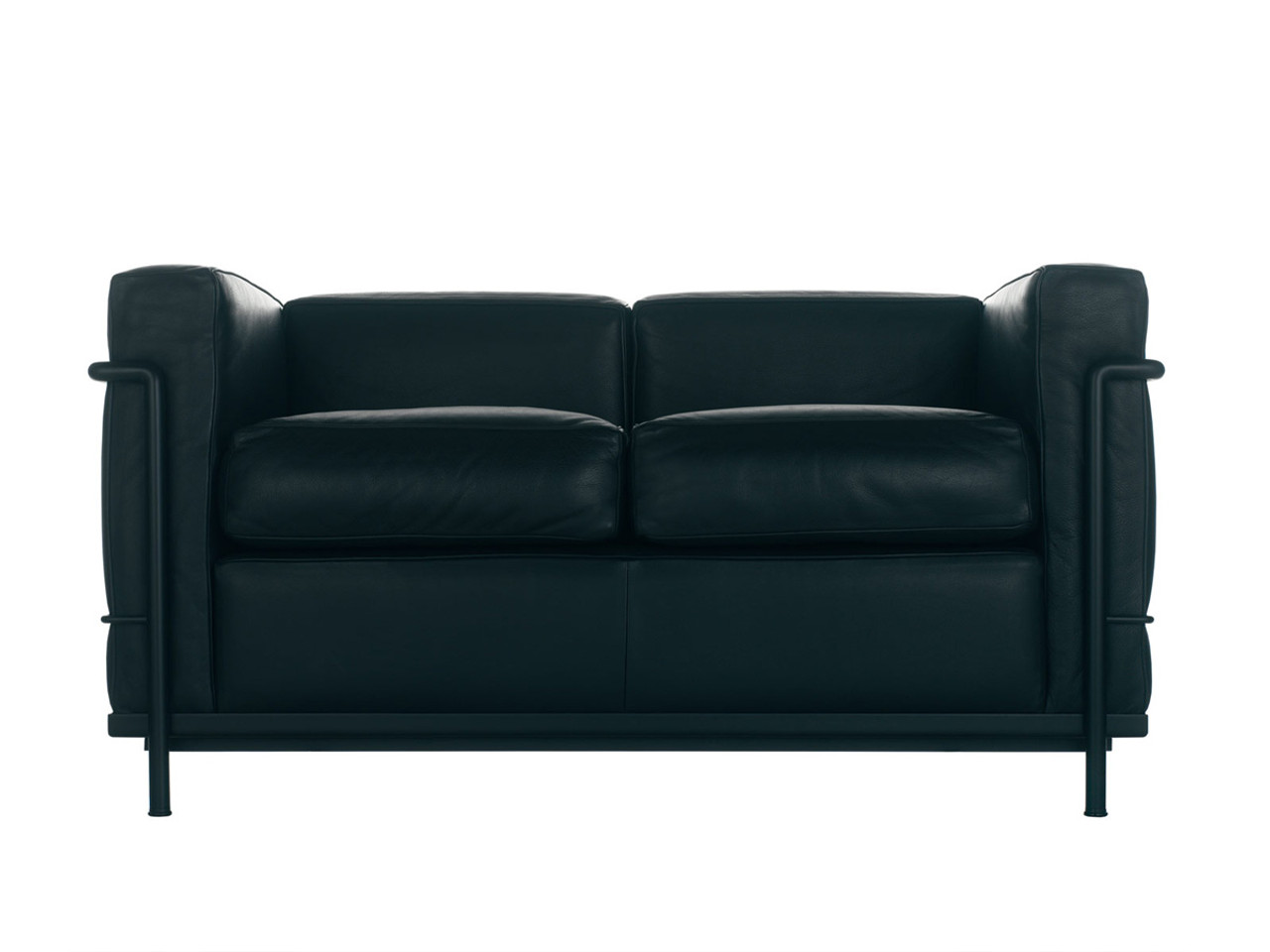 Cassina 2 Fauteuil Grand Confort 2 Seater Sofa by Le Corbusier 