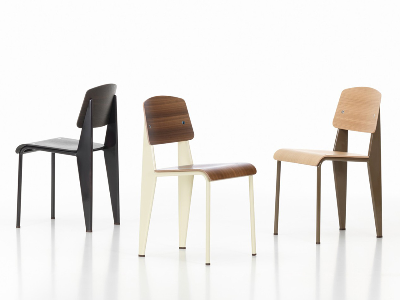  Vitra Standard Dining Chair by Jean Prouvé
