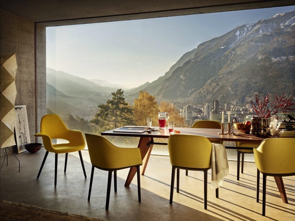 Vitra Softshell Dining Chair by Ronan & Erwan Bourollec