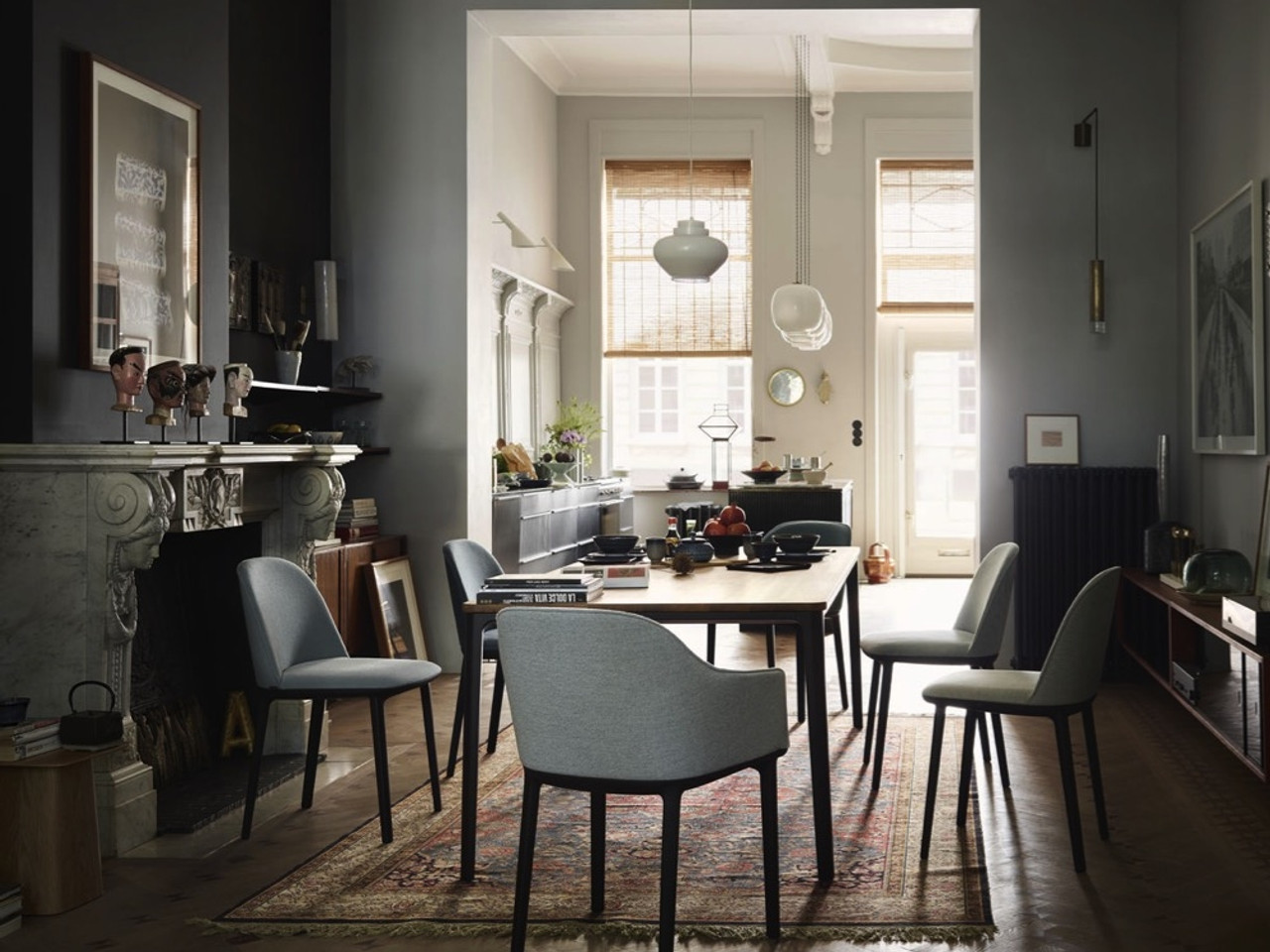 Vitra Softshell Dining Chair by Ronan & Erwan Bourollec