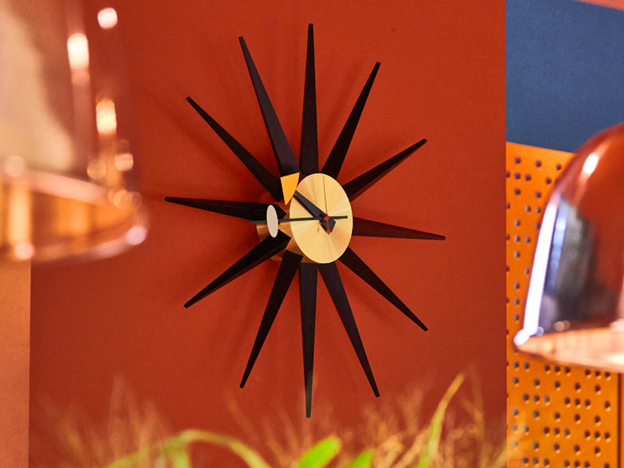 Vitra Sunburst Wall Clock by George Nelson 