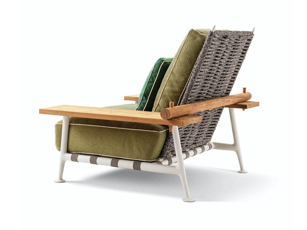 Cassina Fenc E Nature Outdoor Armchair by Philippe Starck