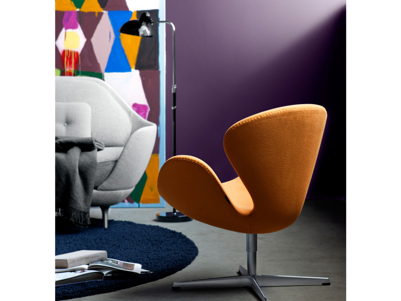 Fritz Hansen Kaiser idell Luxus Floor Lamp by Christian Dell