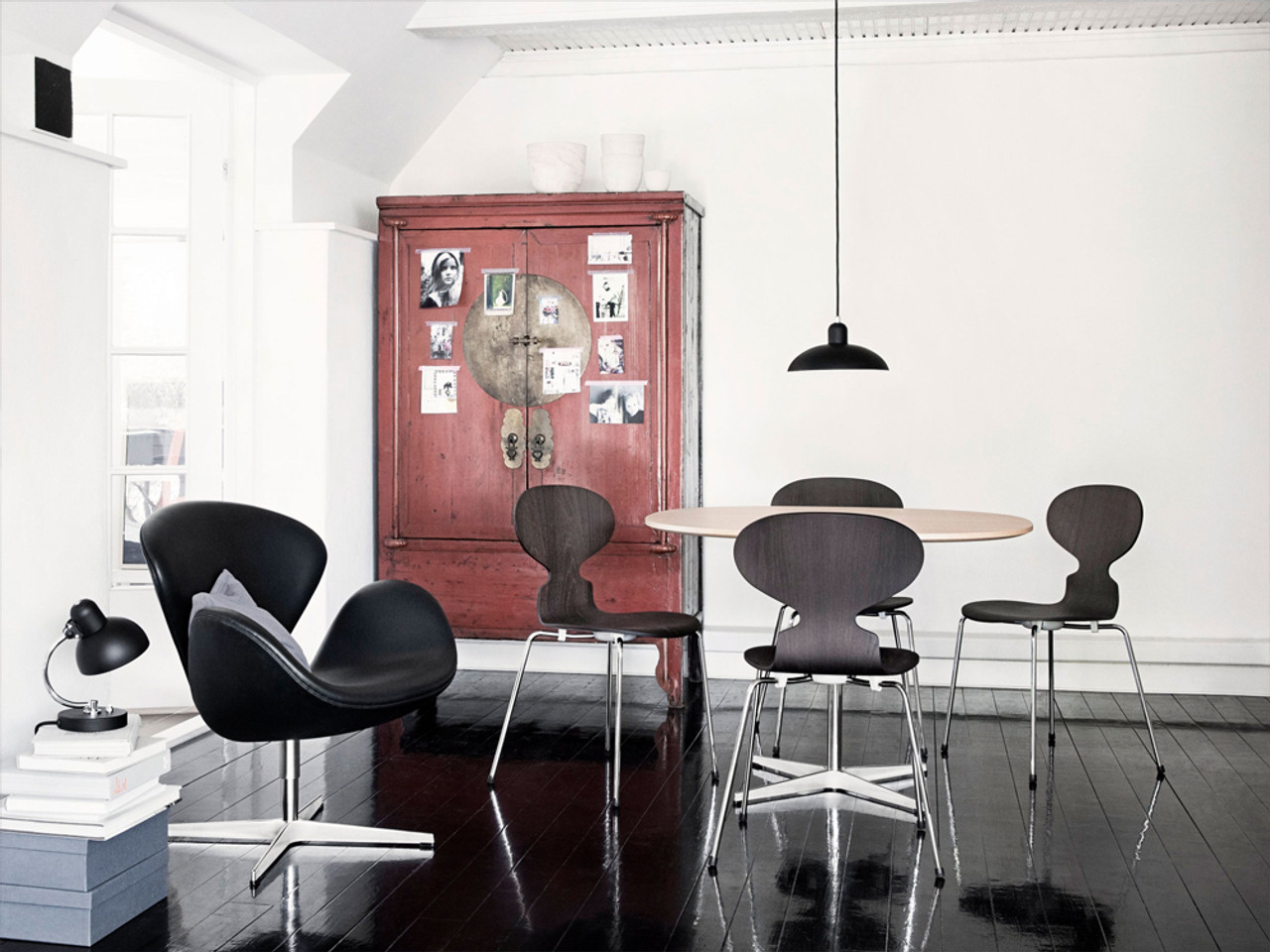 Fritz Hansen Kaiser idell Pendant Light by Christian Dell