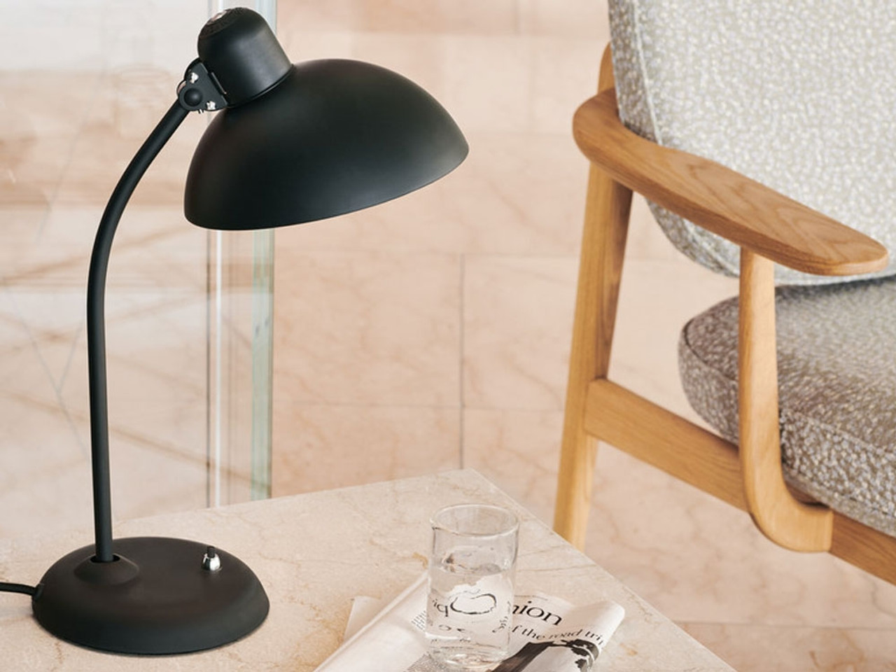 Fritz Hansen Kaiser Idell Table Lamp by Christian Dell