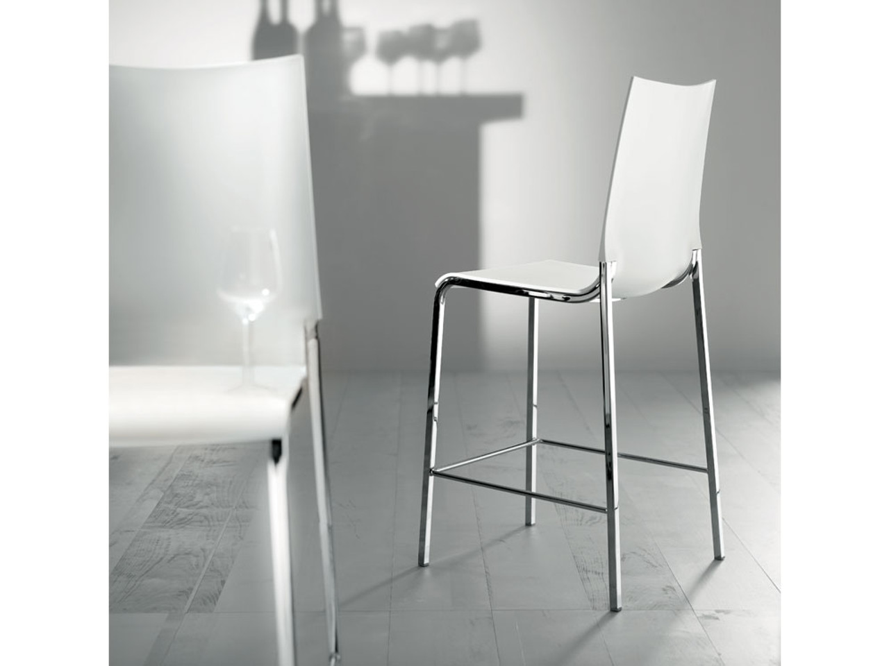 Bontempi Casa Eva Barstool by R&D Bontempi