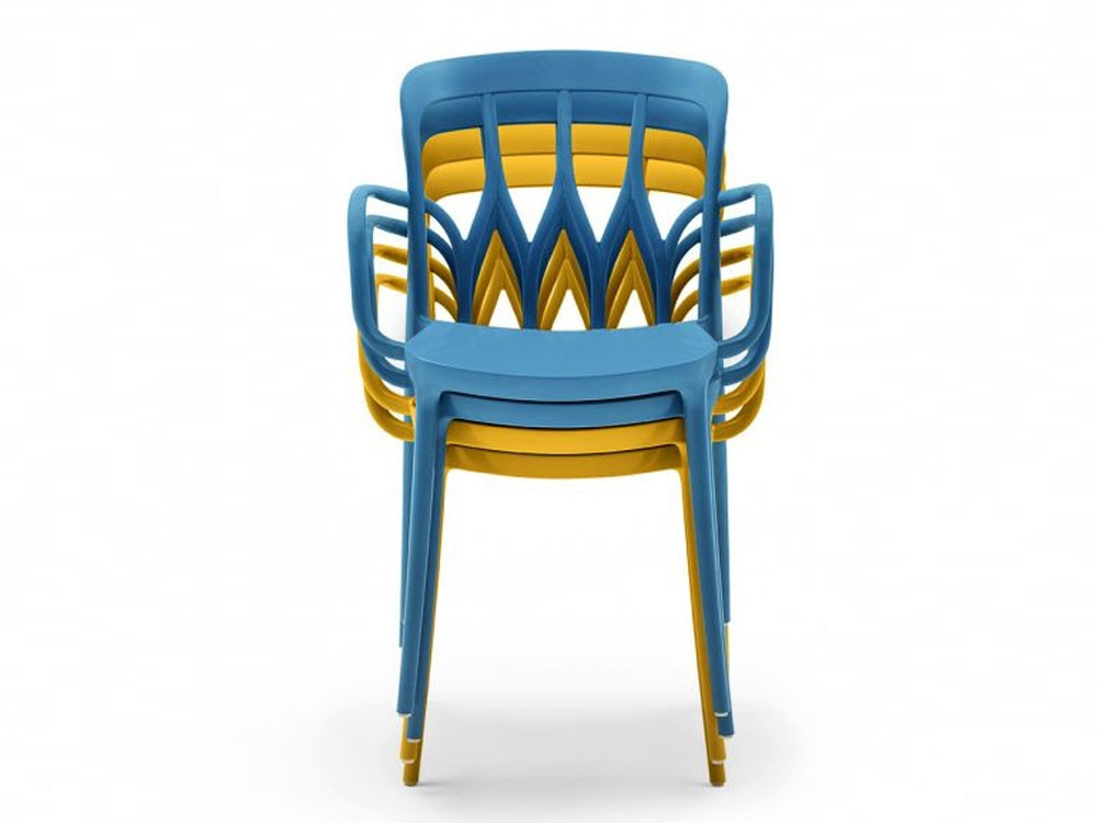 Bontempi Casa Galaxt Outdoor Dining Chair by R&D Bontempi