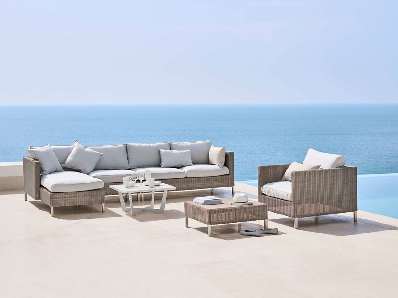Cane-Line Connect Outdoor Chaiselounge Module 