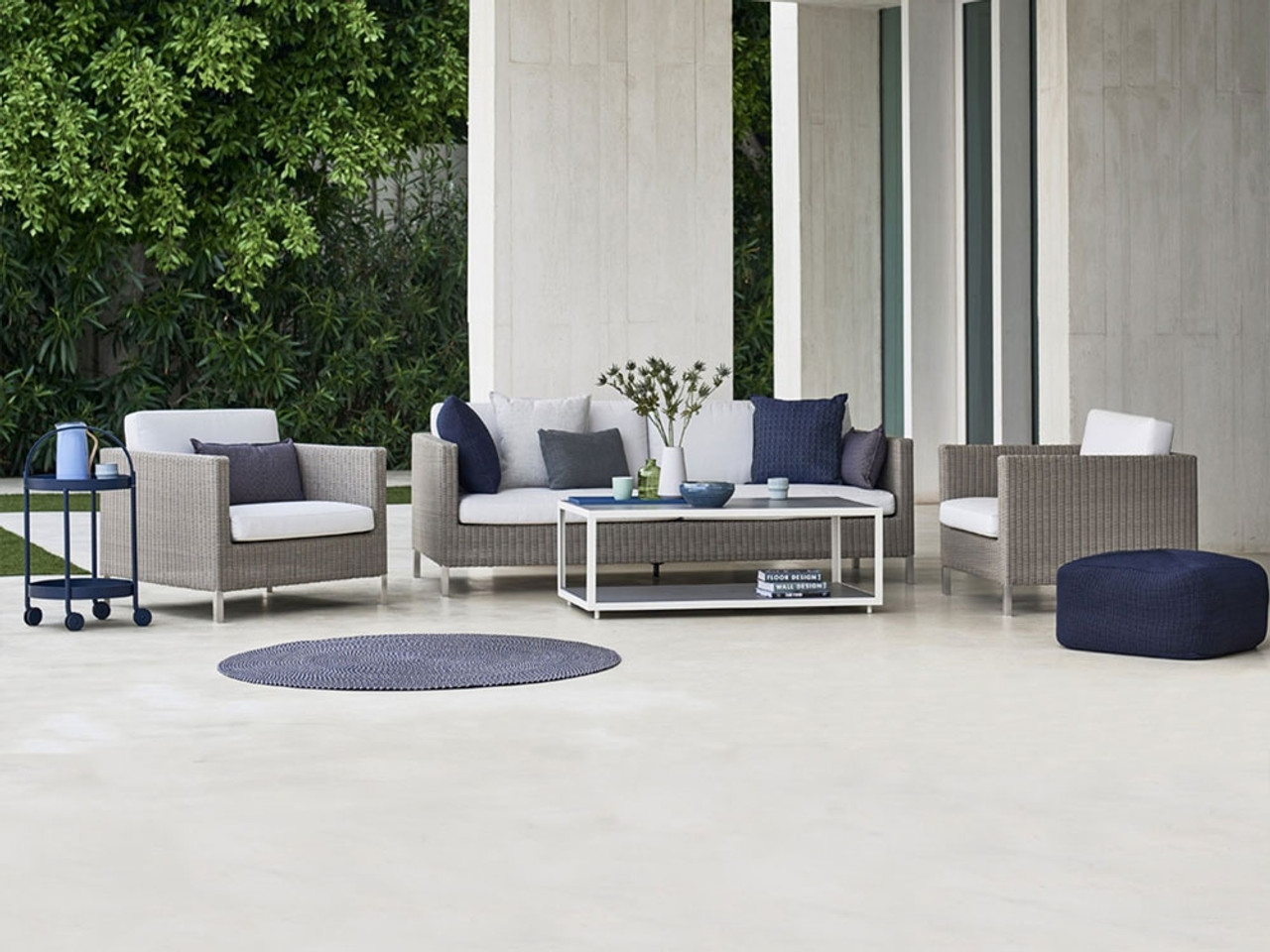 Cane-Line Connect Outdoor Lounge Chair 