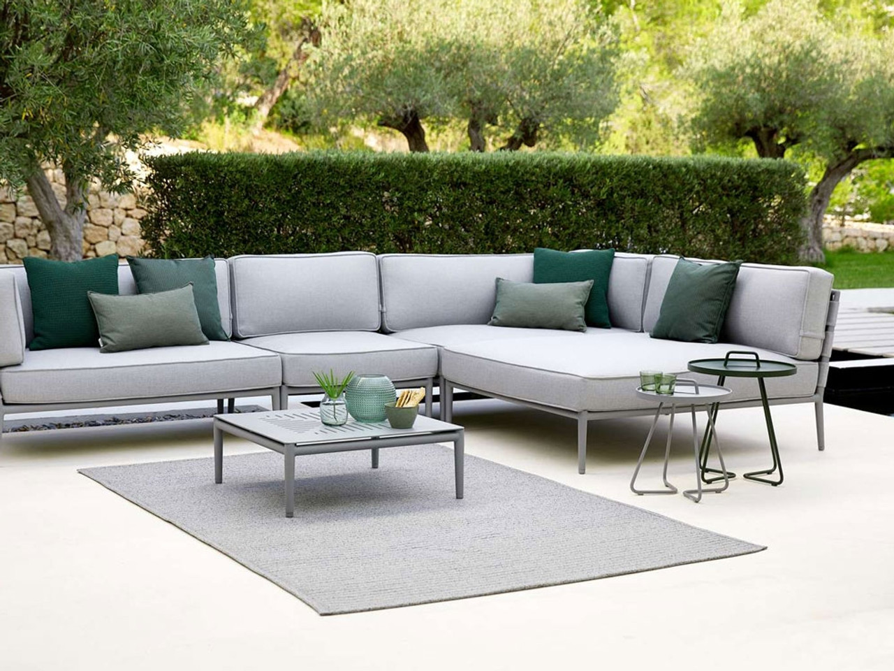Cane-Line Conic Outdoor Daybed Module