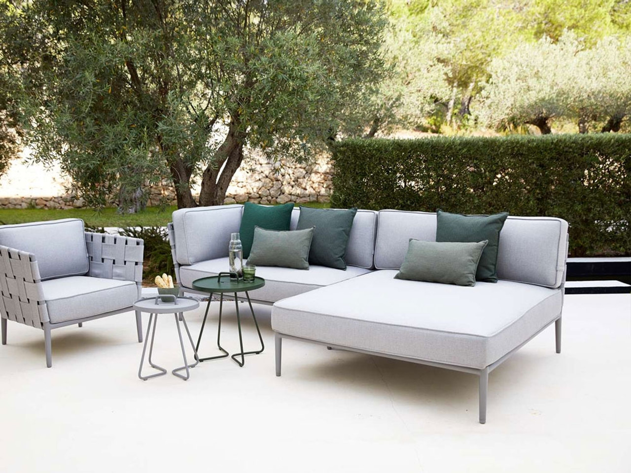Cane-Line Conic Outdoor Daybed Module