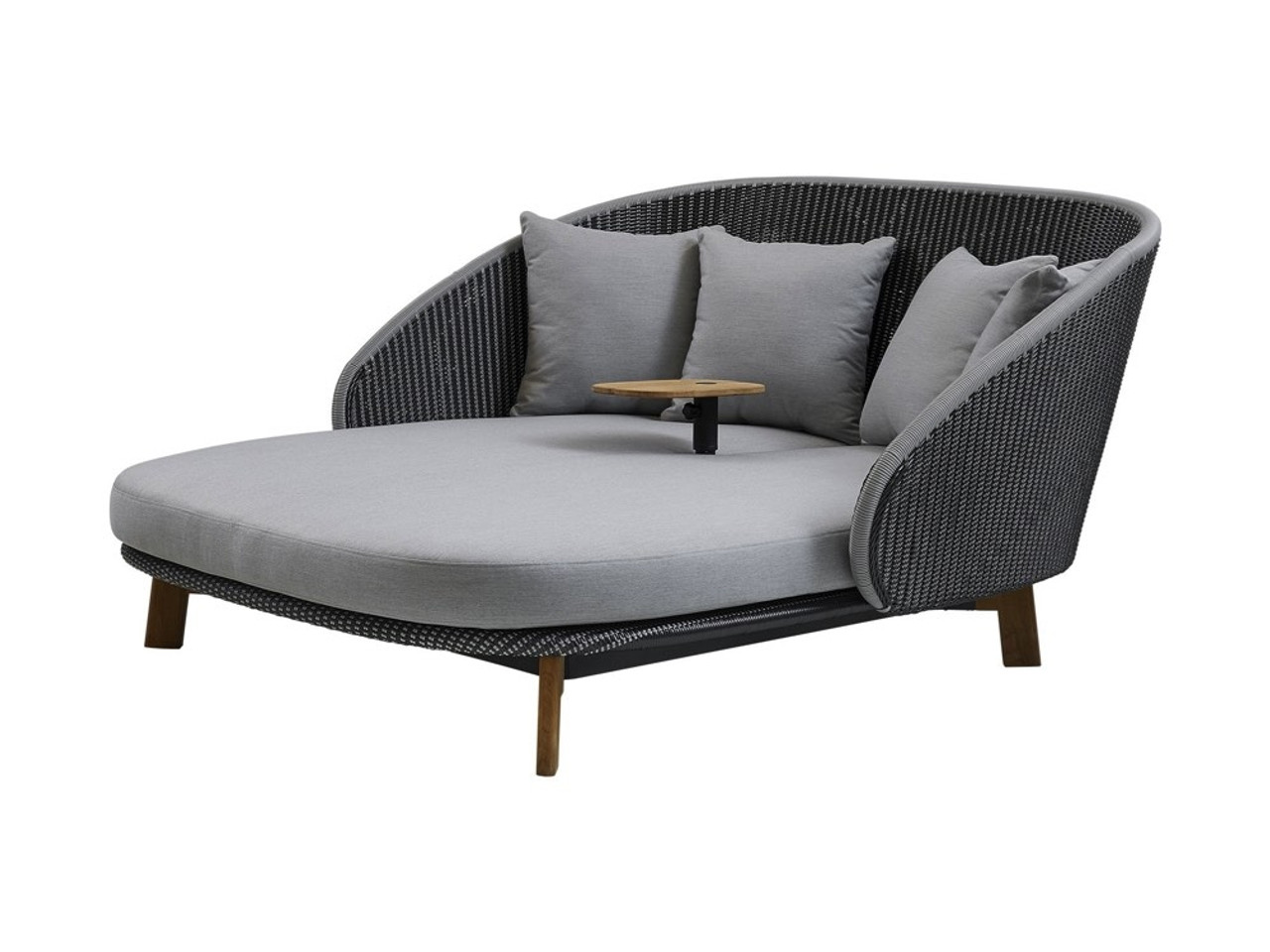 Cane-Line Peacock Daybed by Foersom & Hiort-Lorenzen MDD