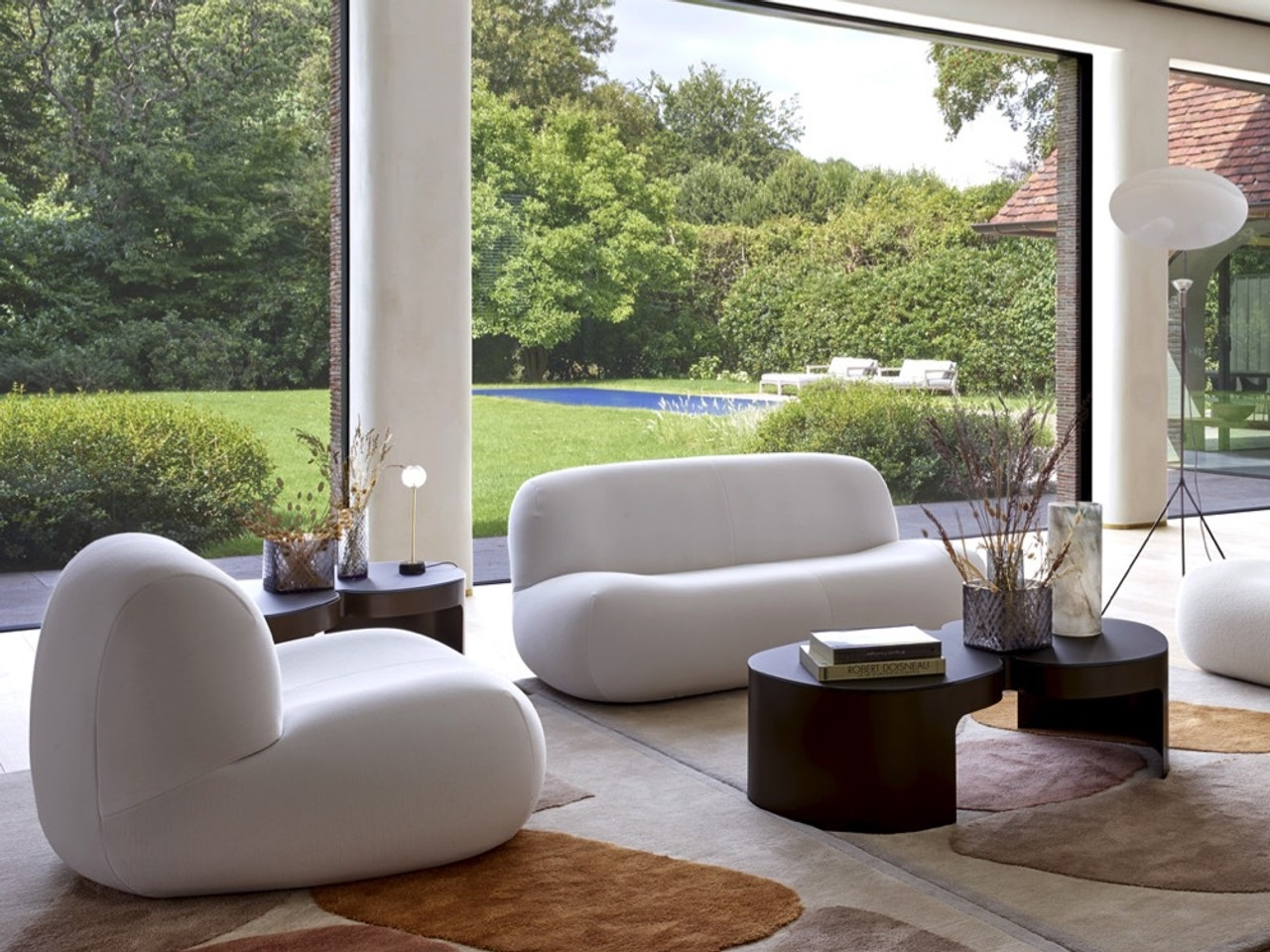 Ligne Roset Pukka Lounge Chair by Yabu Pushelberg